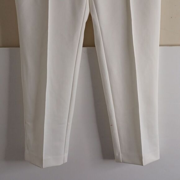 Elegant White Women's Pants - Picture 5 of 12